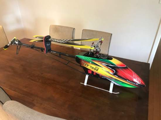 Align Trex 700 size Pod &amp; Boom Helicopter