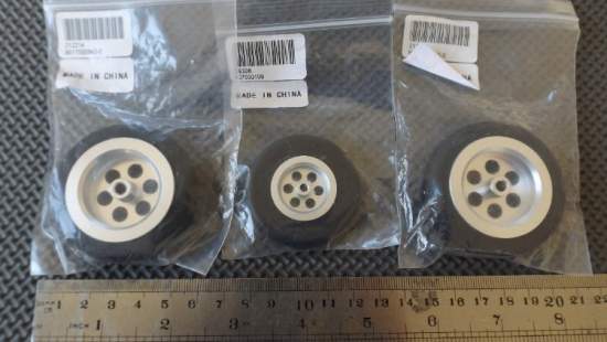 Scale Jet Trike Wheels and Tyres.$60