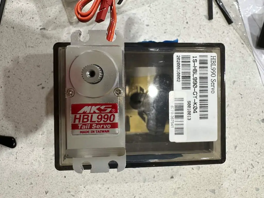 Mks servo hbl990 tail servo gyro