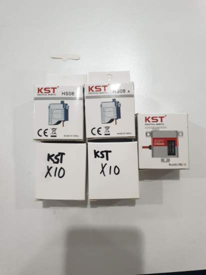 Assorted KST servos New In Box