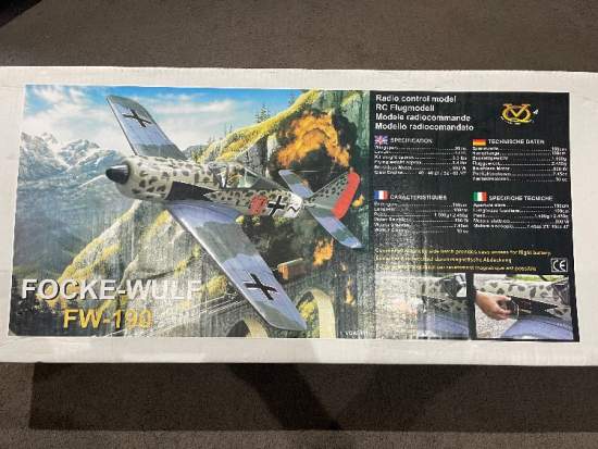 VQ MODELS FOCKE-WULF FW-190 ARF KIT