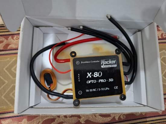 Hacker ESC X80 Opto Pro 5-10S Lipo