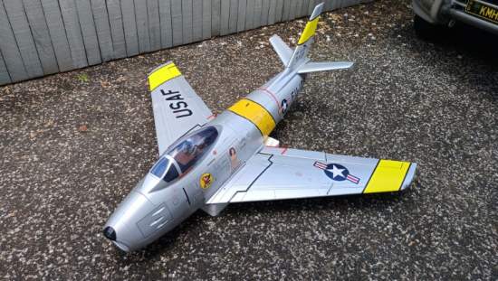 HSD JETS 1720mm F-86 Sabre Turbine Version