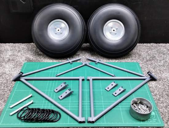 ROBART #691 1/3 CUB Landing Gear + 8.5in wheels