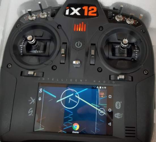 Spektrum radio control transmitter ix12 12Ch touch