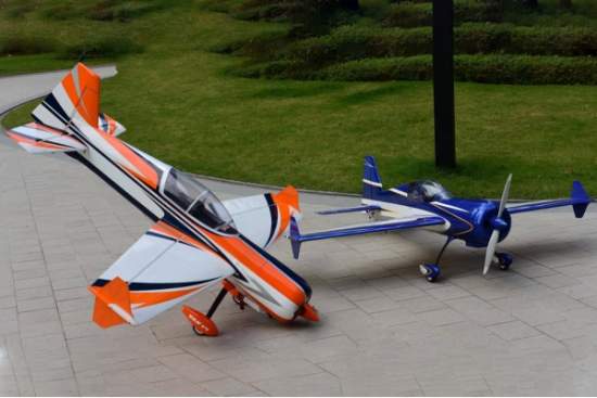 Skywing-74&quot; YAK 54 (New Product 2024) - GST Inc (2 x blue &amp; 5 x orange in s