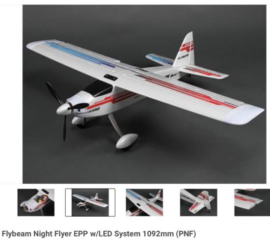 Wanted: Hobby King ‘Flybeam’ Night Flyer 1092mm