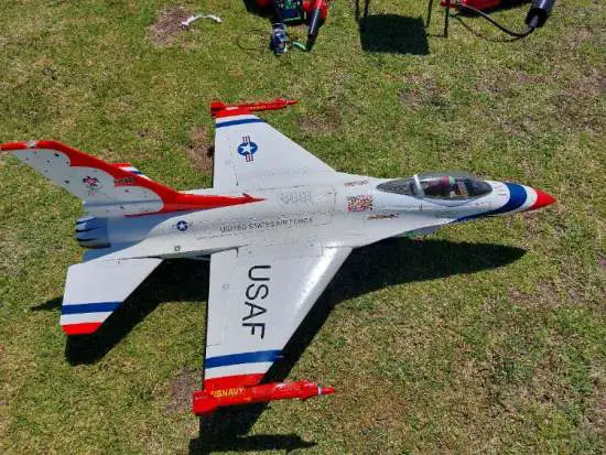 F16 Thunderbirds HSD with Turbine SW60 