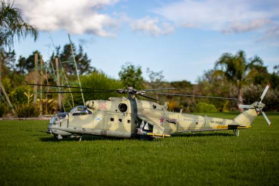 Mi mil 24 turbine helicopter