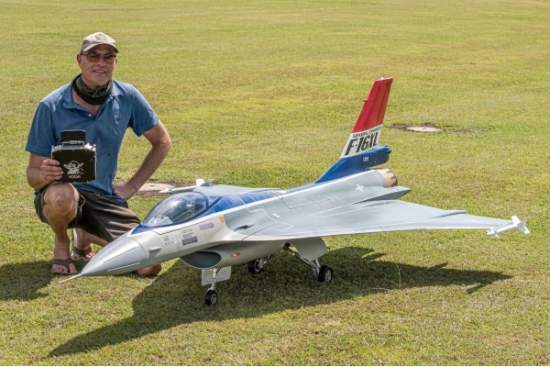 Air Knight (AKA) Jets 2753mm Length F-16XL Jet combo with Swiwin 170 engine