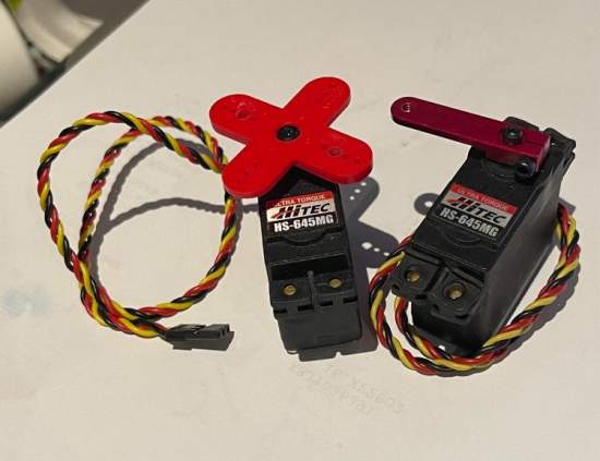 Hitec HS-645MG Ultra Torque Servos x 2