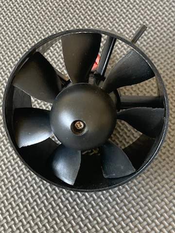 Wemotec 90MM 7Blade MIDIfan With HET 9305 Inrunner $250.00