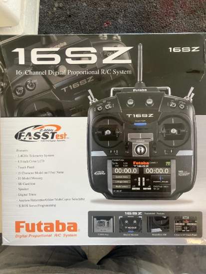 FUTABA 16SZ TRANSMITTER + 2 X R3008SB RECEIVERS