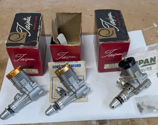 Taipan 3.5cc Glow Engine Lot #2