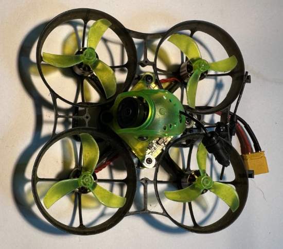 3 analog micro-drones, 1 analog Cobra X V4 goggles