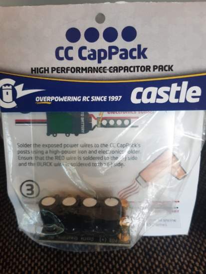 Castle Creations CC CapPac 50V Capacitor Pack