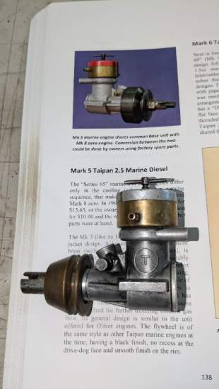 Taipan 2.5cc MK5;Marine Model Engine 