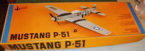 Modelhob Mustang P-51 Semi-Scale for 2.49cc Engine