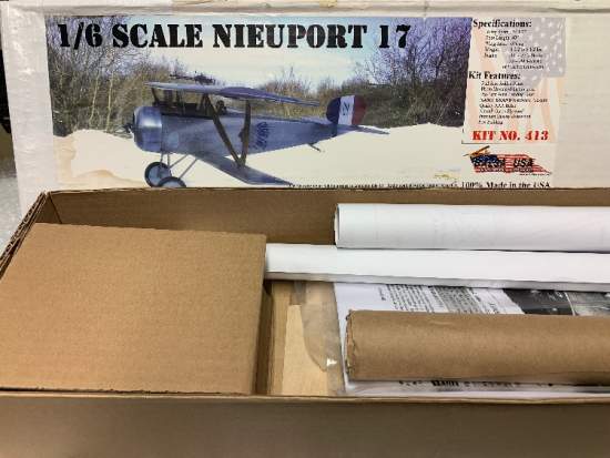 Balsa USA 1/6 Scale Nieuport 17 kit 