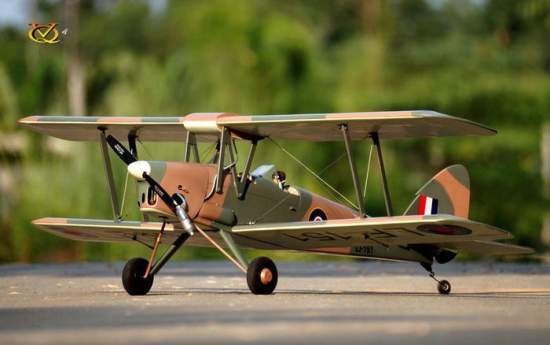 VQ Models Tiger Moth 46-82 /EP Camo 1400mm