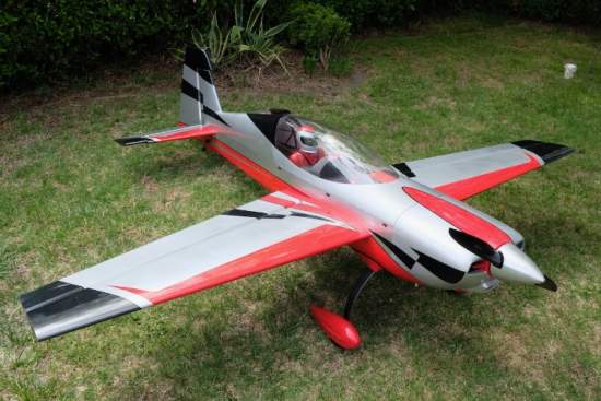 Extreme Flight 104&quot; EXTRA NG V2 Red/Silver GP123