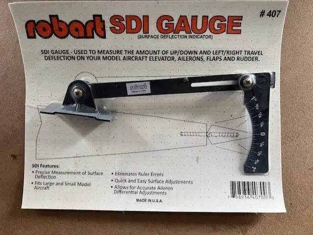 Robart SDI deflection gauge #407 new in pack